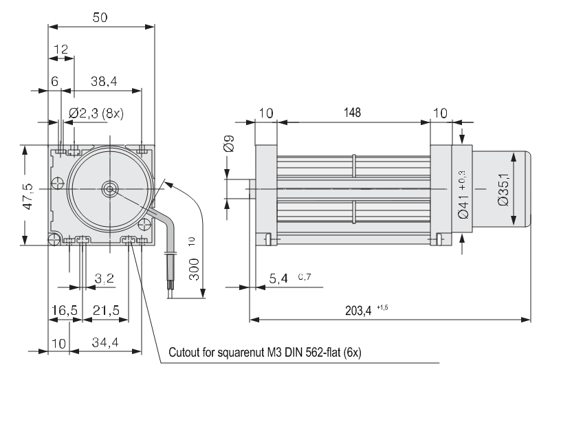 Чертеж QG030-148/14